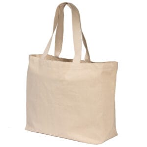 Ekstra Stor Shopper Med Dit Eget Tryk Nr. 61 Posetrykkeriet