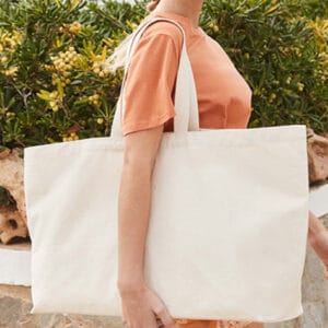 Meget Stor Shopper I Kraftig Bomuld Nr. 64 Posetrykkeriet