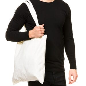 Net Med Lange Hanke Og Logotryk Nr. 87 Posetrykkeriet