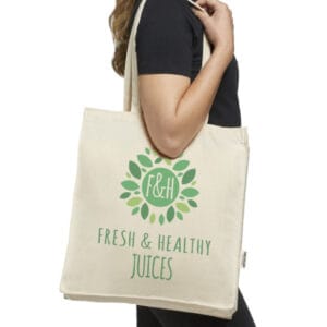 Stofnet Med Bund Og Sider Med Eget Tryk Nr 8