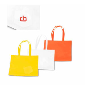 Nonwoven taske med lomme