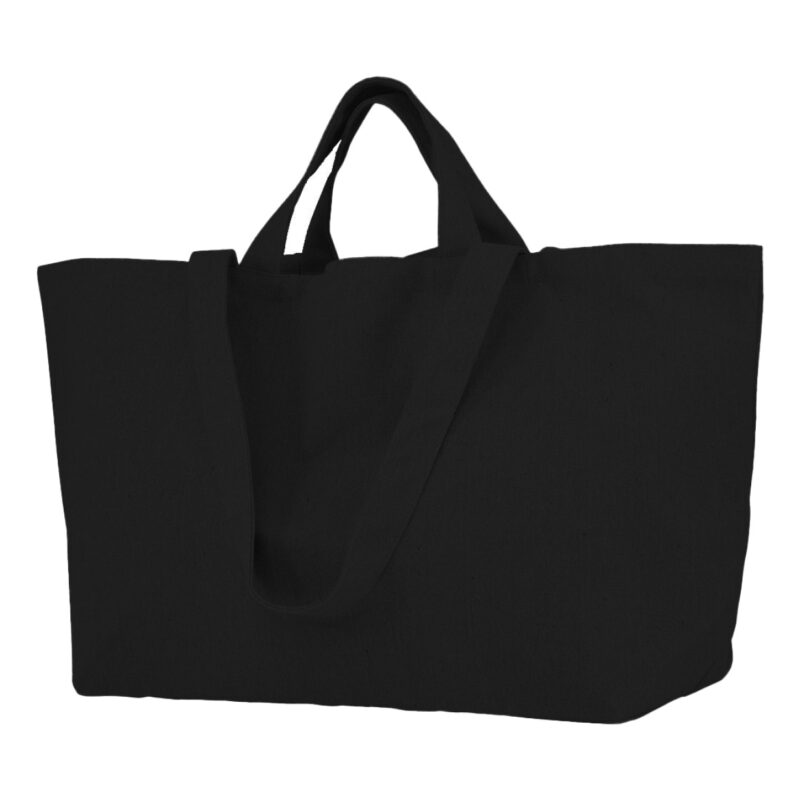 Sort shopper i stof