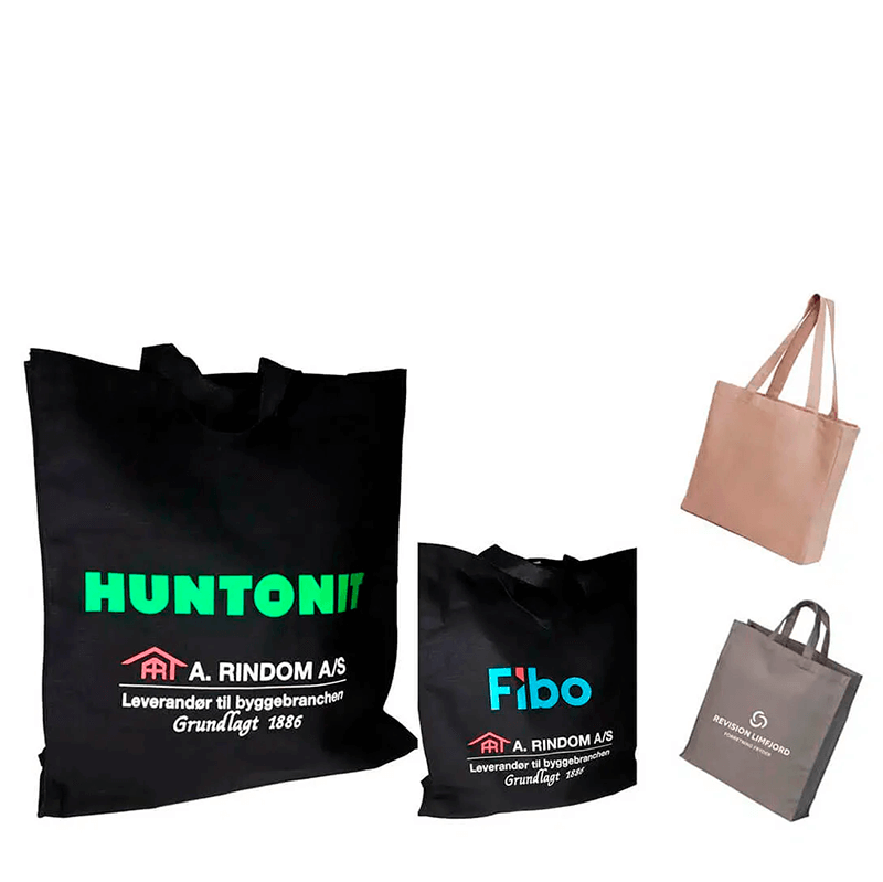 Bomuldsposer med tryk af logo eller design